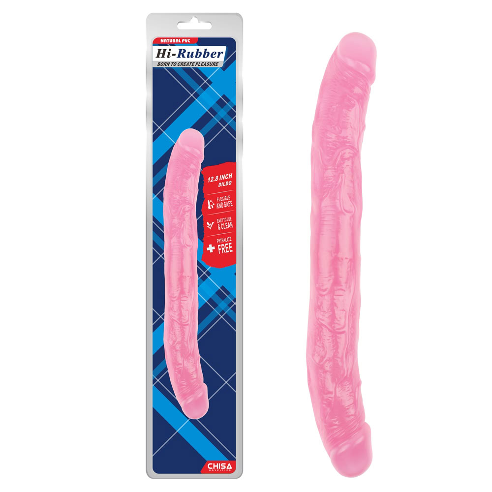 12,8-palcový dildo-ružový