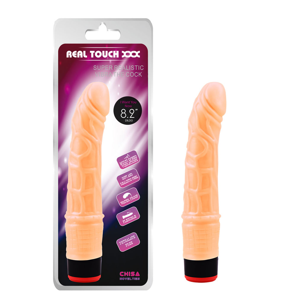 8,2” Vibe Cock-Flesh