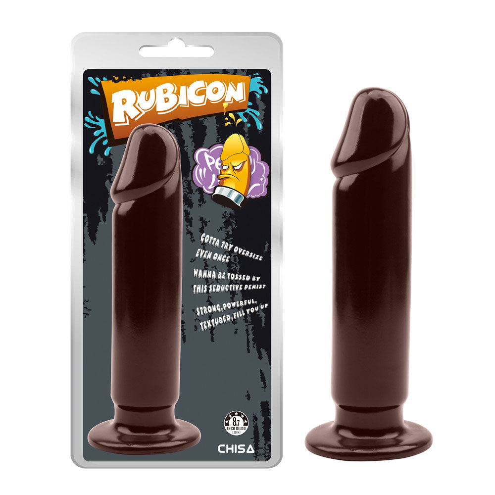 Evil Dildo Plug XL-hnedá