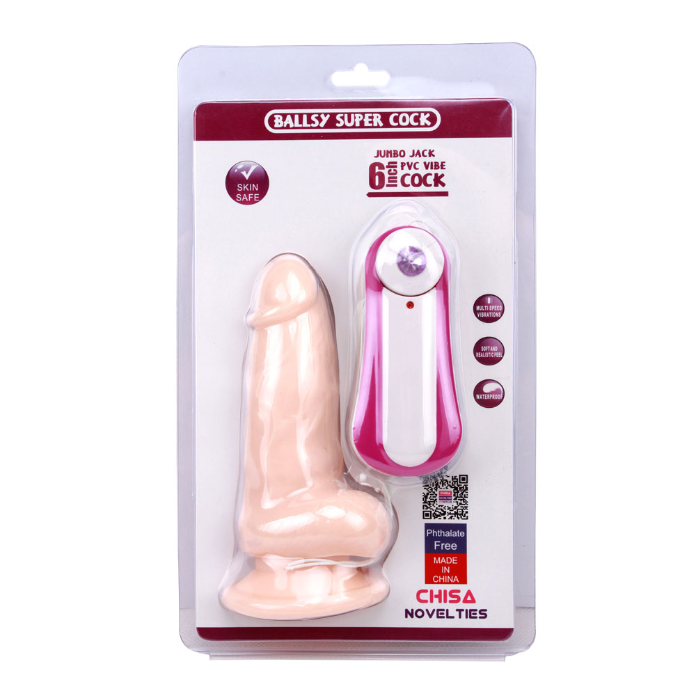 JUMBO JACK 6 Vibračné dildo